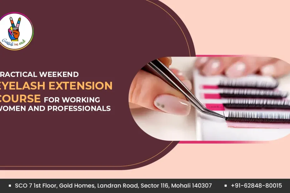 eyelash extension training course for working professionals