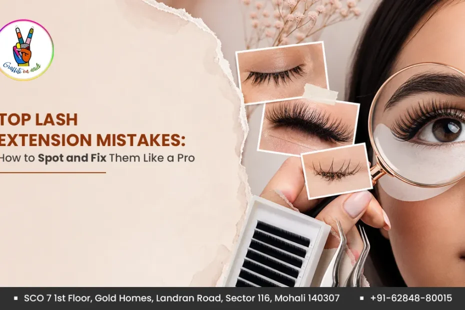 eyelash extension training institute near you in Mohali